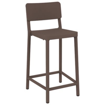 Resol Lisboa Counter Stool - Set of 4 - Color: Brown - 03902//4X/