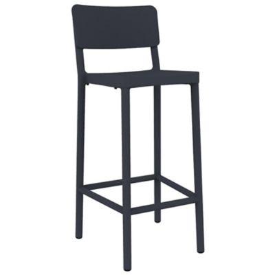 Resol Lisboa Counter Stool - Set of 4 - Color: Grey - Size: Bar - 03898//4X