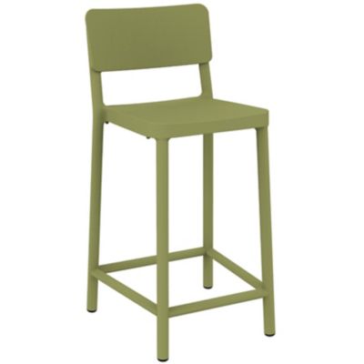 Resol Lisboa Counter Stool - Set of 4 - Color: Green - 03906//4X/