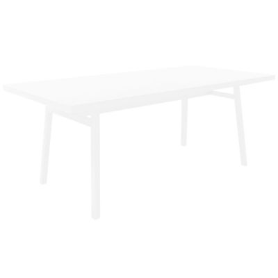 Resol Milano Rectangular Table - Color: White - 01595//1X/