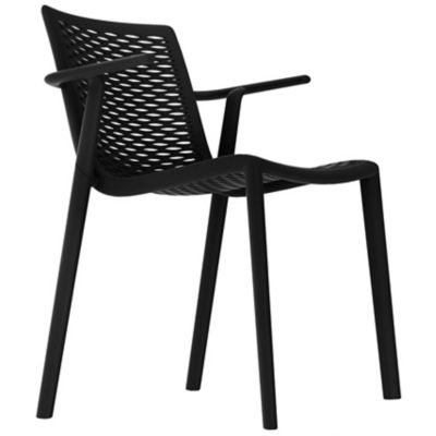 Resol Netkat Armchair - Set of 4 - Color: Black - 01134//4X/