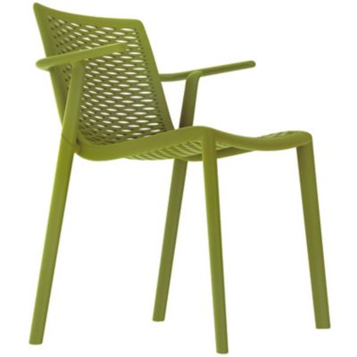 Resol Netkat Armchair - Set of 4 - Color: Green - 01132//4X/