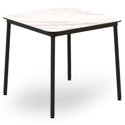 Resol Hub Outdoor Dining Table - Color: White - Size: Small - 06331//1X/
