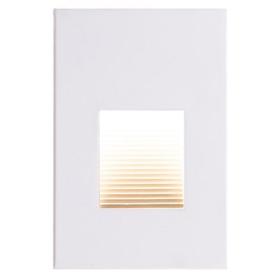 Russell Lighting Lane Outdoor LED Step Light - Color: White - Size: Vertica