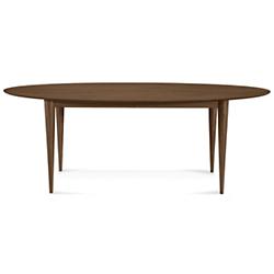 Cona Ellipse Dining Table - Strata Texture