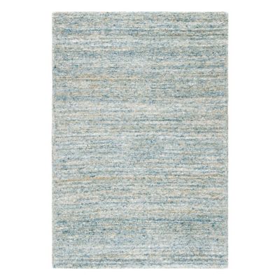 Huxe Olive Spectrum Area Rug in Blue, Size: 4 ft x 6 ft