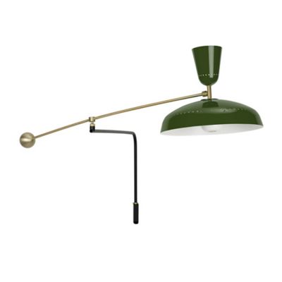 SAM2419016 Sammode G1 Wall Sconce - Color: Green - Size: 2 li sku SAM2419016