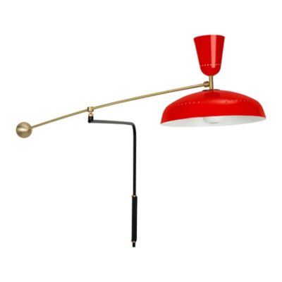 SAM2419019 Sammode G1 Wall Sconce - Color: Red - Size: 2 ligh sku SAM2419019