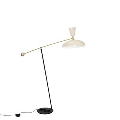 SAM2419029 Sammode G1F Floor Lamp - Color: Cream - Size: Medi sku SAM2419029