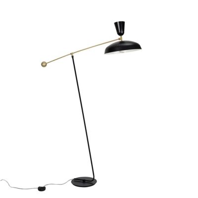 Sammode G1F Floor Lamp - Color: Black - Size: Large - 90240008