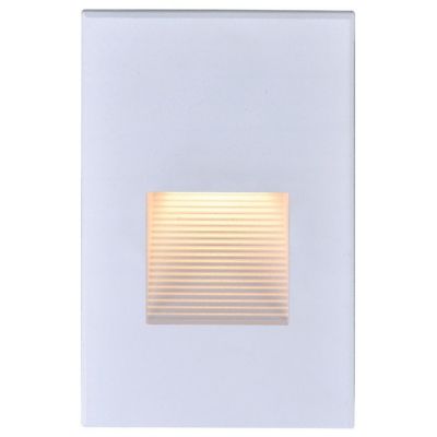 Satco Lighting 3W LED Vertical Outdoor Step Light - Color: White - 65/405