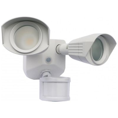 Satco Lighting LED Security Light - Color: White - 65/211