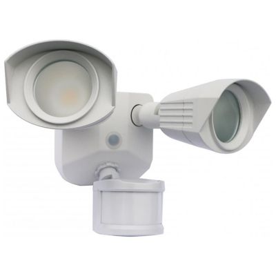 Satco Lighting LED Security Light - Color: White - 65/217