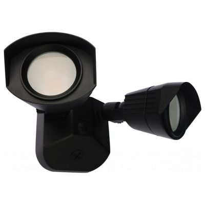 Satco Lighting LED Security Light - Color: Black - 65/214