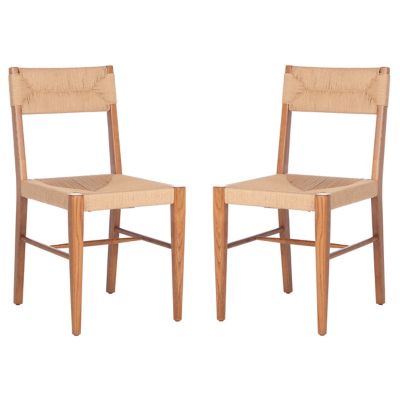 Alder & Ore Odalia Dining Chair, Set of 2 - Color: Brown