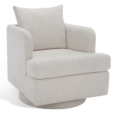 Alder & Ore Brooke Swivel Accent Chair - Color: Grey