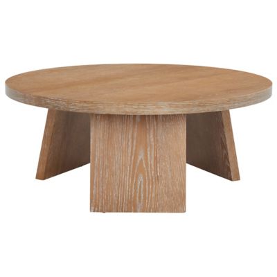 Alder & Ore Umarra Wood Coffee Table - Color: Beige