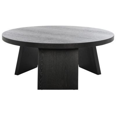 Alder & Ore Umarra Wood Coffee Table - Color: Black