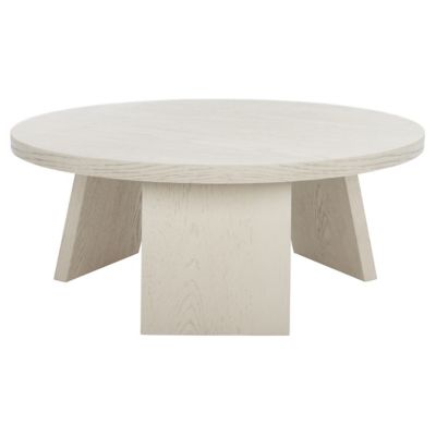 Alder & Ore Umarra Wood Coffee Table - Color: White