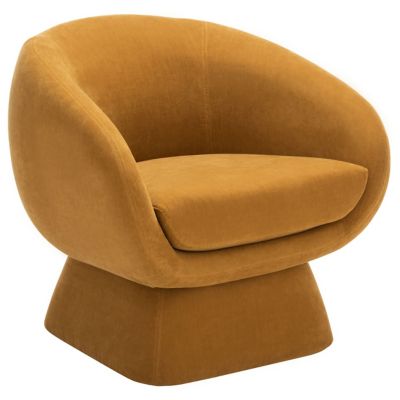 SAV2443419 Alder & Ore Inaya Modern Accent Chair - Color: Yel sku SAV2443419