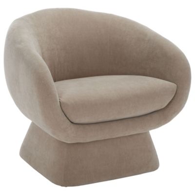 Alder & Ore Inaya Modern Accent Chair - Color: Brown