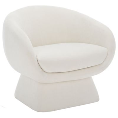 Alder & Ore Inaya Modern Accent Chair - Color: Cream