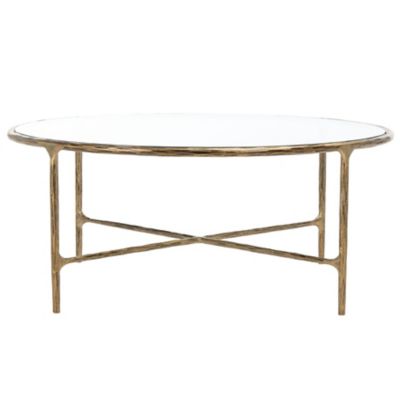 Alder & Ore Eirinn Round Coffee Table - Color: Gold