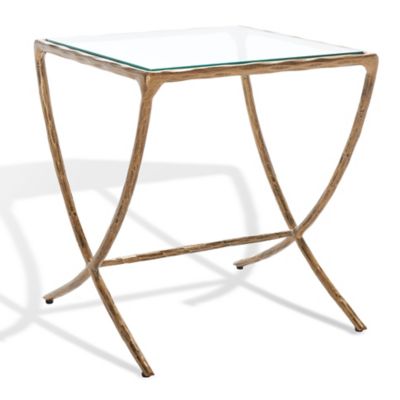 SAV2443434 Alder & Ore Esmarie Accent Table - Color: Brass sku SAV2443434