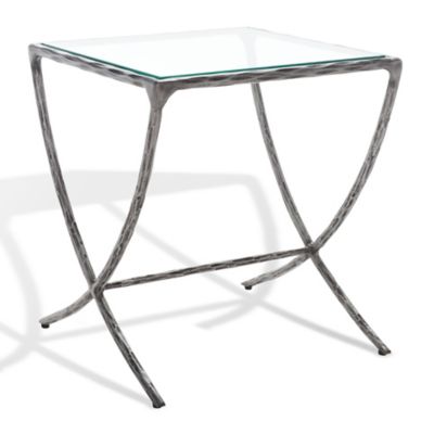 SAV2443435 Alder & Ore Esmarie Accent Table - Color: Silver sku SAV2443435