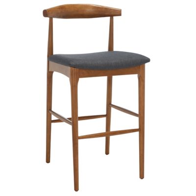 Alder & Ore Eduarda Retro Bar Stool - Color: Grey