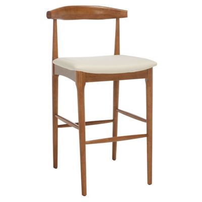 Alder & Ore Eduarda Retro Bar Stool - Color: Cream