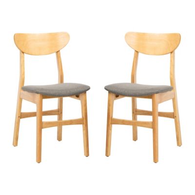 Alder & Ore Heitor Retro Upholstered Dining Chair, Set of 2