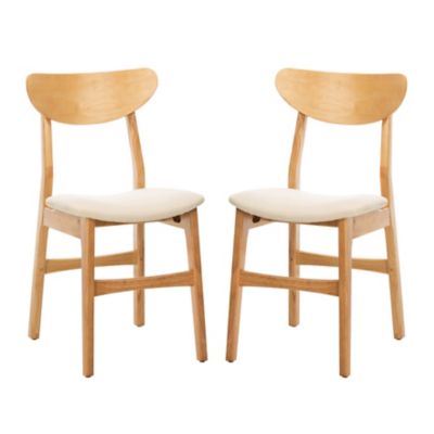 Alder & Ore Heitor Retro Upholstered Dining Chair, Set of 2