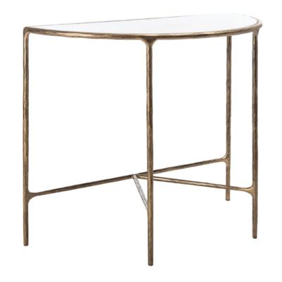 SAV2474882 Alder & Ore Nelinha Console Table - Color: Brass sku SAV2474882