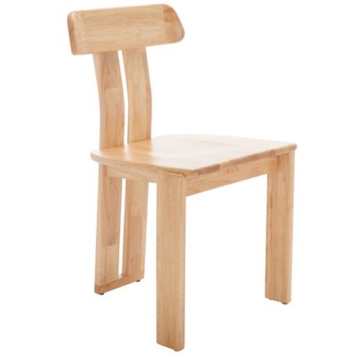 Alder & Ore Ligia Wood Dining Chair in Brown