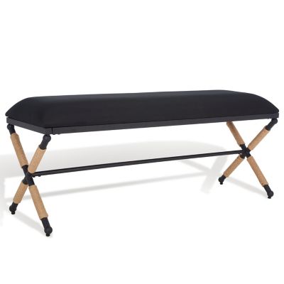 Alder & Ore Valdirene Bench - Color: Black