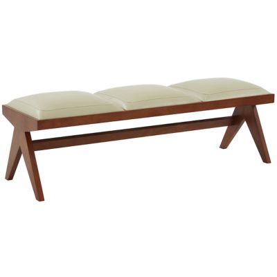 SAV2474951 Alder & Ore Serra Bench - Color: Cream sku SAV2474951