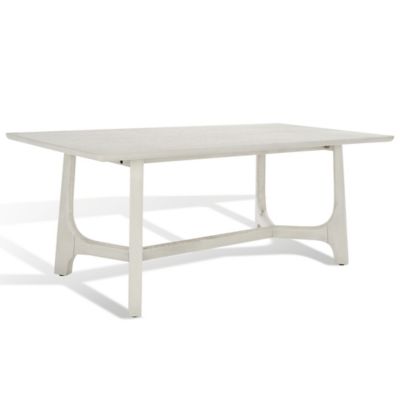 SAV2475194 Alder & Ore Belem Dining Table - Color: White sku SAV2475194