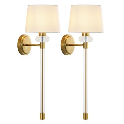 Alder & Ore Daryn Wall Sconce, Set of 2 - Color: Brass - Size: 2 light