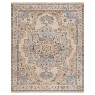 Alder & Ore Signet Fringe Area Rug - Color: Beige - Size: 9 ft X 12 ft