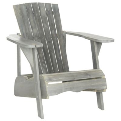 Alder & Ore Mirando Wine Glass Holder Adirondack Chair - Color: Brown