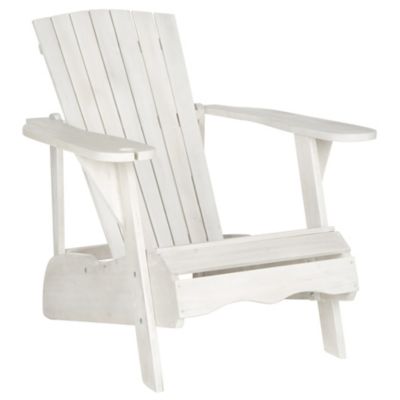 Alder & Ore Mirando Wine Glass Holder Adirondack Chair in Brown