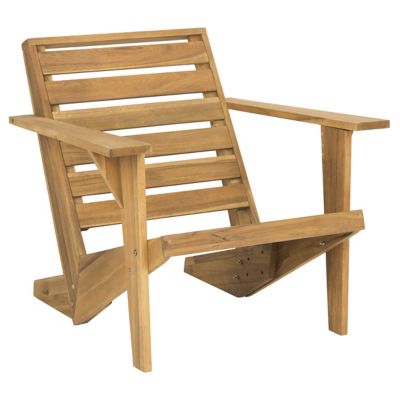 Alder & Ore Edgehill Adirondack Outdoor Chair - Color: Brown