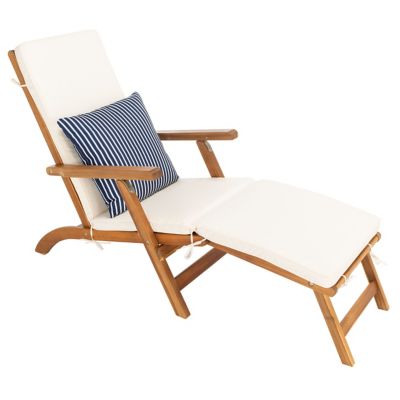 Alder & Ore Halleck Outdoor Sun Lounger - Color: Beige