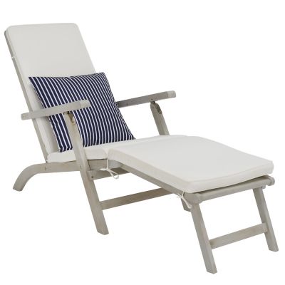 Alder & Ore Halleck Outdoor Sun Lounger - Color: Beige