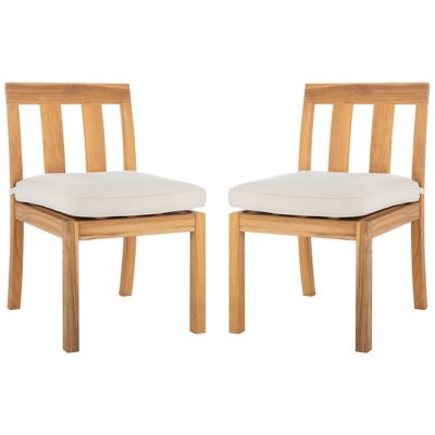 Alder & Ore Anglim Brazilian Teak Outdoor Dining Chair, Set of 2