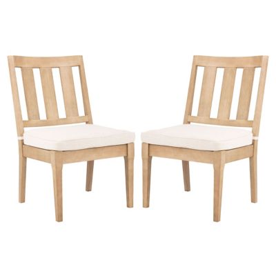 Alder & Ore Calavo Outdoor Dining Chair, Set of 2 - Color: White