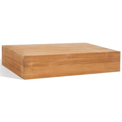 Alder & Ore Juaneta Brazilian Teak Outdoor Coffee Table - Color: Brown