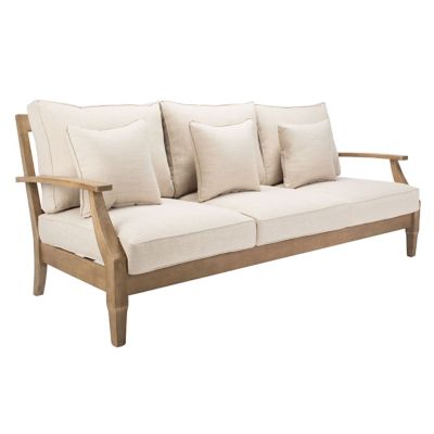 Alder & Ore Brodrick Outdoor Patio Sofa - Color: White