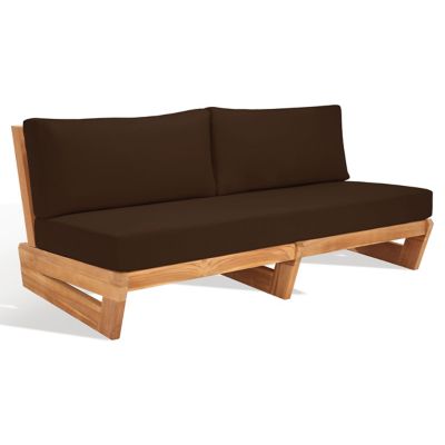 Alder & Ore Donahoe Outdoor Patio Sofa - Color: Brown